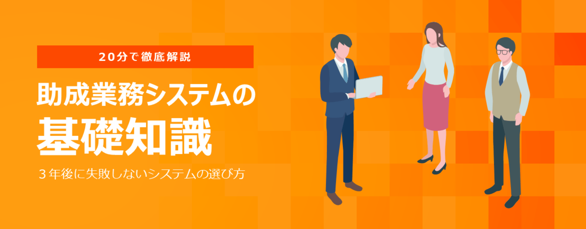 【20分で徹底解説】助成業務システムの基礎知識 